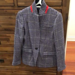 Jcrew wool houndstooth blazer!
